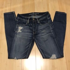 NWT American Eagle Jeggings, Dark Wash